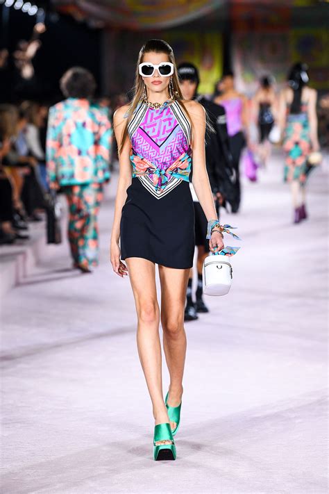 versace 2022 spring summer|versace spring dresses.